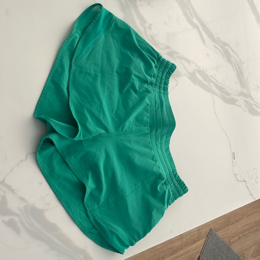 Lululemon green shorts